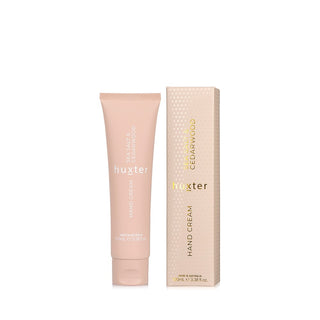 hand cream - neutral beige - 100 ml - seasalt and cedarwood - Huxter Australia
