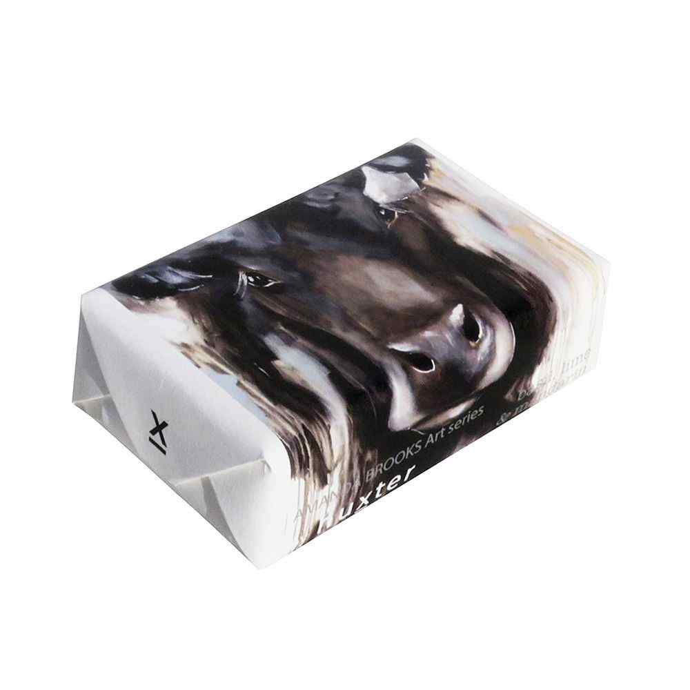 Angus Cow' Wrapped Soap - Basil Lime & Mandarin