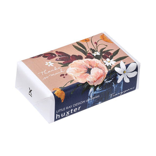 Huxter natural soap wrapped with Little Ray Design art series 'Sweetie Pie' thanks so much cover