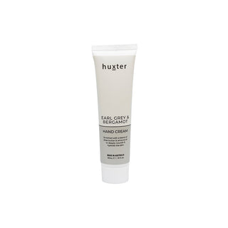 Huxter 35ml hand cream in pale grey with bergamot & amber