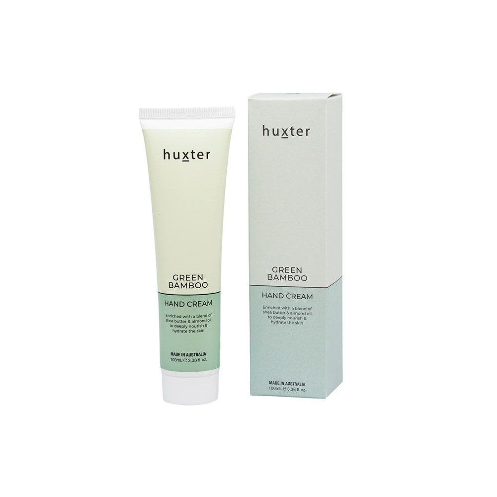hand cream - 100 ml - green bamboo - Huxter Australia