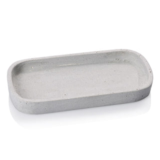 Huxter's stoneware rectangle 200 x 100 x 20 mm tray in pale grey 