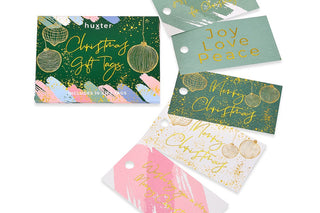 Gift Tags - Green Baubles - Gift pack of 10 cards